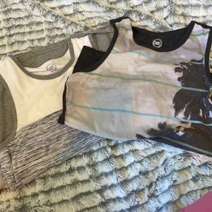Bundle of two boys tank tops